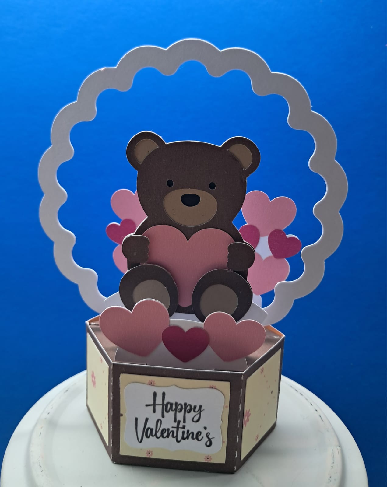 Valentine's Day pop-up card Jamaica