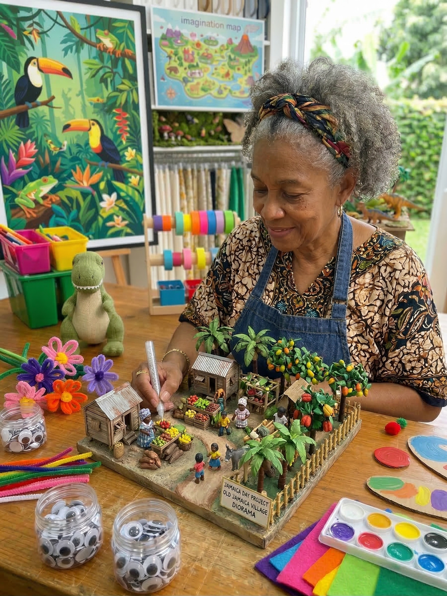 Beautiful handcrafted decor by Lulu's Workshop Jamaica